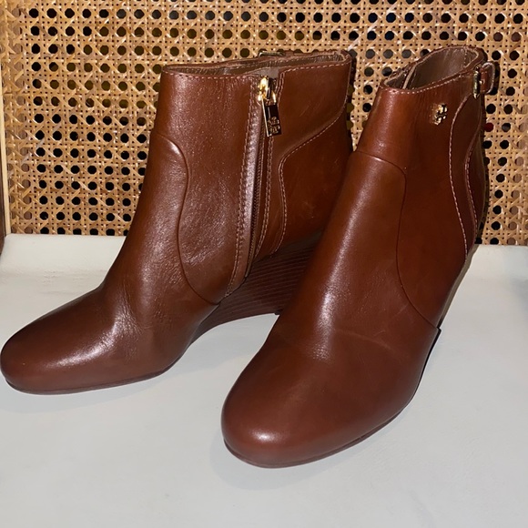 Tory Burch Shoes - Tory Burch Milan wedge booties size 7